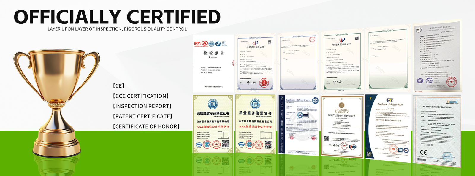 qualità Copertura per estintori fabbrica