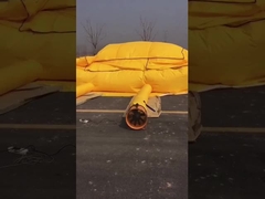 Utilizzo di un cuscino d'aria salvavita e gonfiamento del cuscino d'aria salvavita