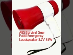 ABS Survival Gear Food Emergency Loudspeaker 3.7V 35W