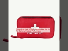 Kit di primo soccorso esterno FAK semplificato da 0,06 kg per prestazioni mediche ottimali