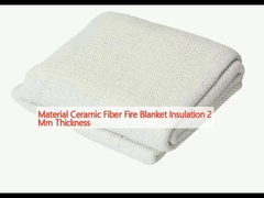 Materiale Isolamento antincendio in fibra ceramica Spessore 2 mm