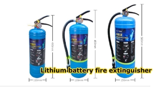 estintore per batterie al litio