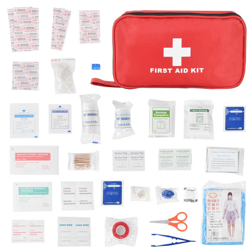 Streamlined FAK 0.06KG Outdoor First Aid Kit For Optimal Medical Performance