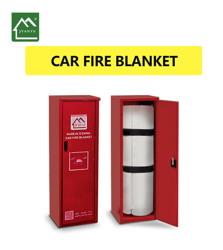 Car Glass Fibre Fire Suppression Blanket White 4*6 6*8 6*9 10*12M Or Custom