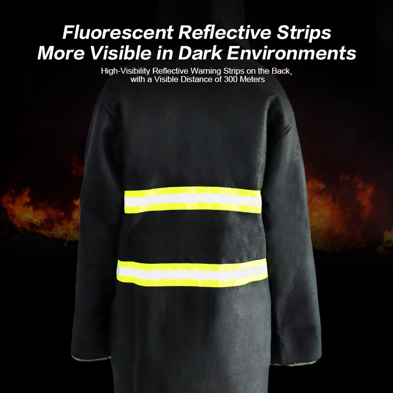 Fire Escape Fireproof Suit Fire Retardant Uniform For Fire Protection Office Hotel Household High-Temperature Resistant Escape Fireproof Suit