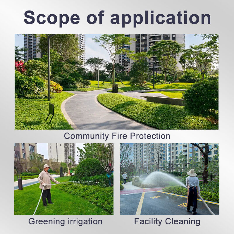 High Hardness Aluminum Alloy Spray Shower Water Gun For Firefighting Farmland Irrigation Leak Proof Durable