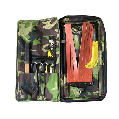 Set di attrezzi combinati per l'estinguere incendi boschivi, kit di salvataggio individuale in 8 pezzi, set portatile di attrezzi boschivi