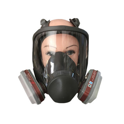 Maschera a gas Puda Maschera a gas, con doppia scatola filtro modello 410