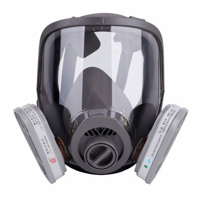 Maschera a gas Puda Maschera a gas, con doppia scatola filtro modello 410