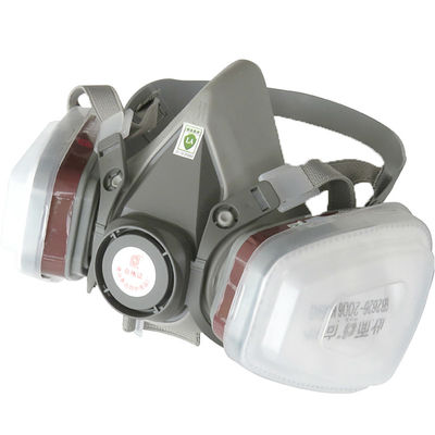 Maschera a gas Puda Maschera a gas, con doppia scatola filtro modello 410
