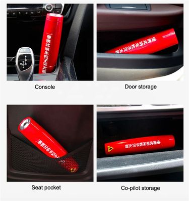 Mini estintore portatile in schiuma aerosol da 8 bar per veicoli