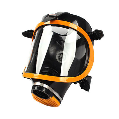 Maschera chimica a maschera completa a cinghia regolabile Puda Maschera a gas a filtro auto-primabile