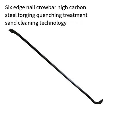 Costruttore di chiodi Crowbar attrezzatura miniatura stazione di fuoco trattamento di spegnimento acciaio ad alto tenore di carbonio forgiatura