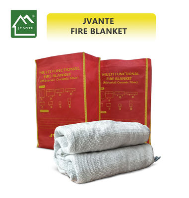 Spessore di 2 mm, dimensioni personalizzabili, copertura antincendio in fibra ceramica, bianca, resistente al fuoco, prodotti di primo soccorso ad alta temperatura