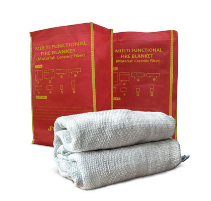 Copertura antincendio in fibra di ceramica bianca Perfetta soluzione di emergenza per le fabbriche