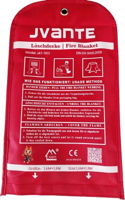 Coperta per estintori di incendio e soccorso 100% Coperta ignifugia in fibra di vetro